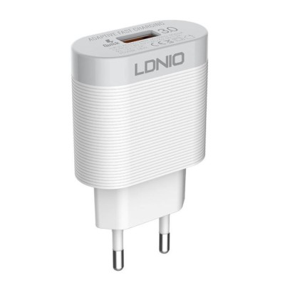 Carregador Ldnio QC3.0 USB USB-C Wh | ByteNova