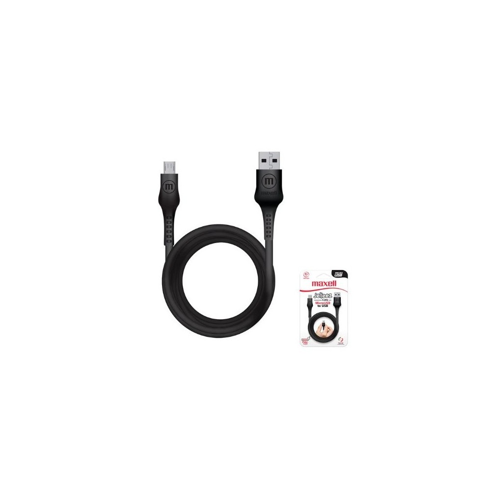 Cabo Maxell Microb 4FT 348211 Blk | ByteNova