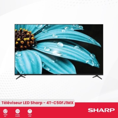 TV Sharp LED 50’/127cm 4K Ultrahd Android | ByteNova