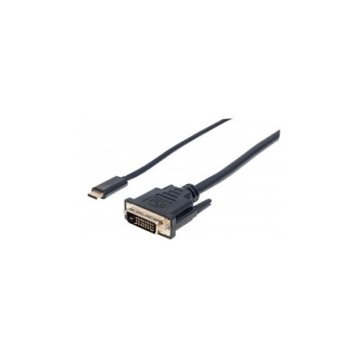 Cabo USB-C 2MT (m) To DVI-D/i (m) 1080P Manhattan | ByteNova