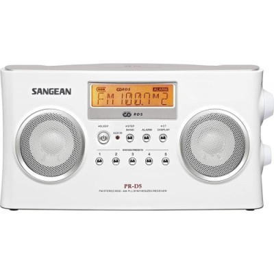 Rádio (Branco – Digital – AM/FM RDS – Bateria) SANGEAN | ByteNova