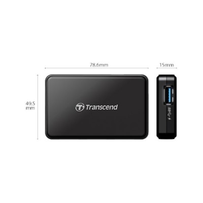 Hub USB Transcend 3 Portas USB 3.0 | ByteNova