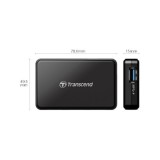 Hub USB Transcend 3 Portas USB 3.0 | ByteNova