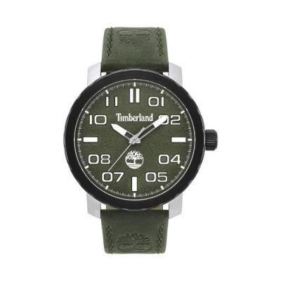Relógio Timberland Wellesley Para Homem Em Verde/Couro | ByteNova