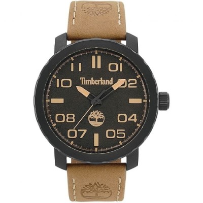 Relógio Timberland Wellesley Para Homem Em Castanho/Couro | ByteNova