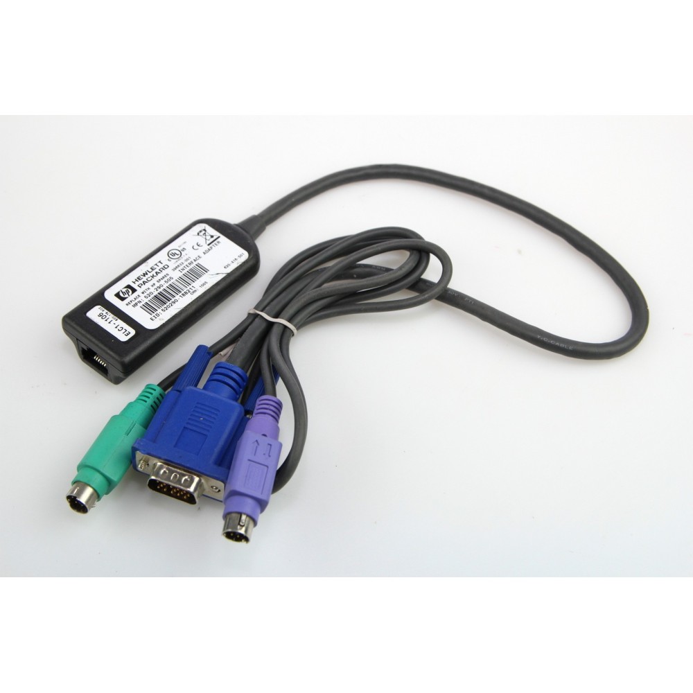Kvm HP CAT5 Adapter (8CABOS) | ByteNova