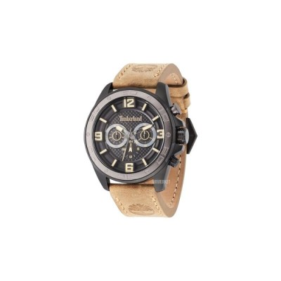 Relógio Timberland Upton Para Homem Em Preto/Couro | ByteNova