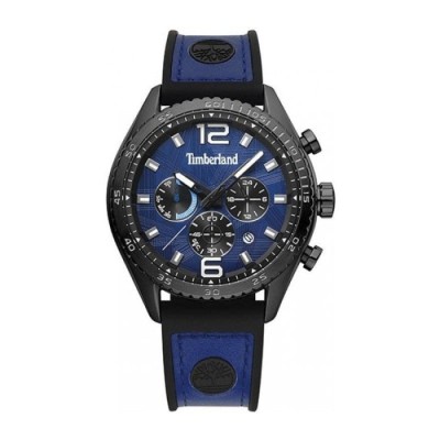 Relógio Timberland Stonington Para Homem Em Azul/Silicone | ByteNova