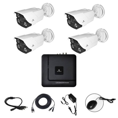 Kit Vigilancia Ahd 4CH 4*C1069AH4 Cam 1080P S/hdd | ByteNova