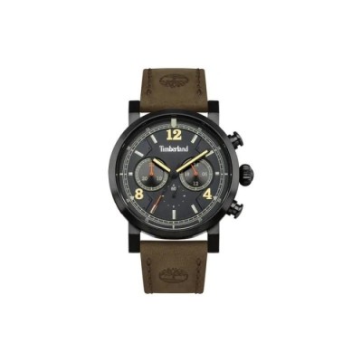 Relógio Timberland Templeton Para Homem Em Preto/Couro | ByteNova