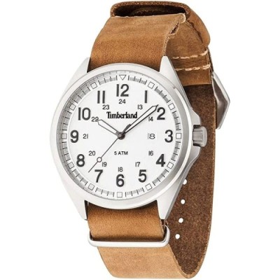 Relógio Timberland Raynham Para Homem Em Branco/Couro | ByteNova