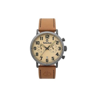 Relógio Timberland Richdale Para Homem Em Bege/Couro | ByteNova