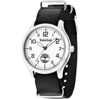 Relógio Timberland Redington Para Homem Em Branco/Textil | ByteNova