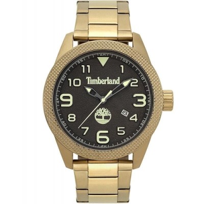 Relógio Timberland Millbury Para Homem Em Preto/Dourado | ByteNova