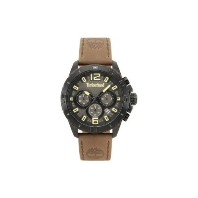 Relógio Timberland Harriston Para Homem Em Preto/Couro | ByteNova