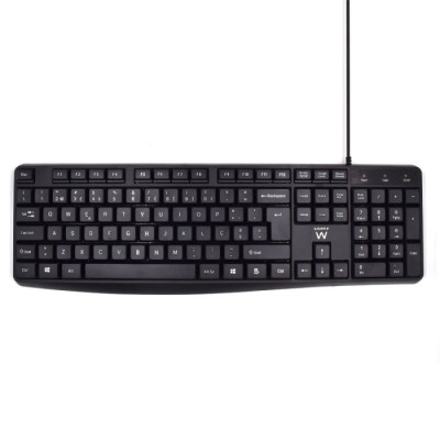 Teclado Silent USB Black Com Fio | ByteNova