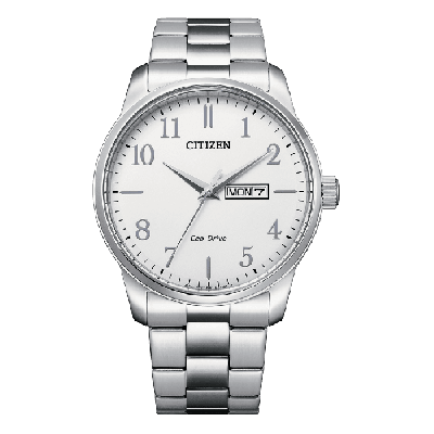Relógio Citizen Eco-Drive Para Homem Em Branco/Metal | ByteNova