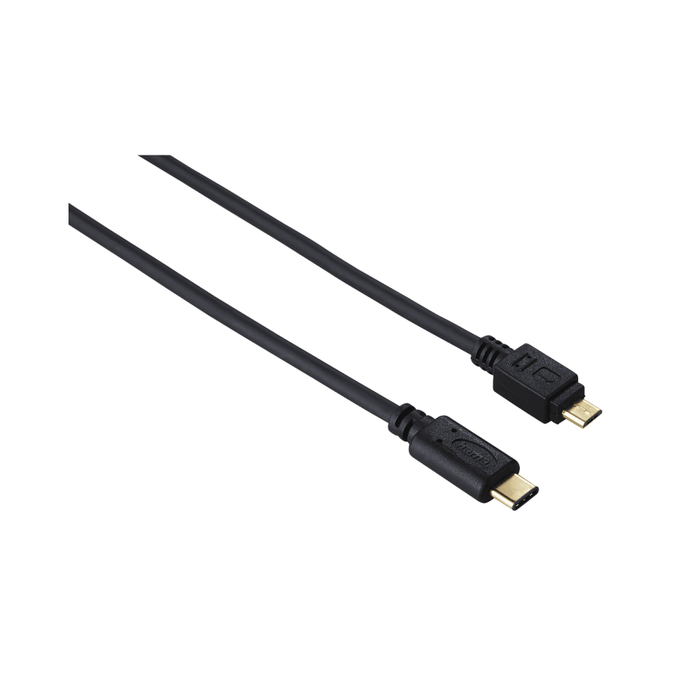 Cabo USB-C Micro/2.0 A 0,75m HAMA | ByteNova