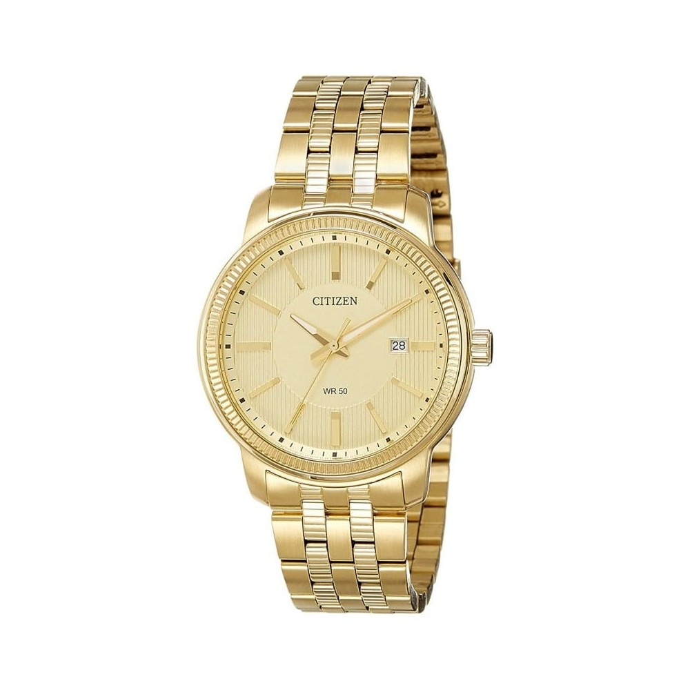 Relógio Citizen WR50 Para Homem Em Dourado | ByteNova
