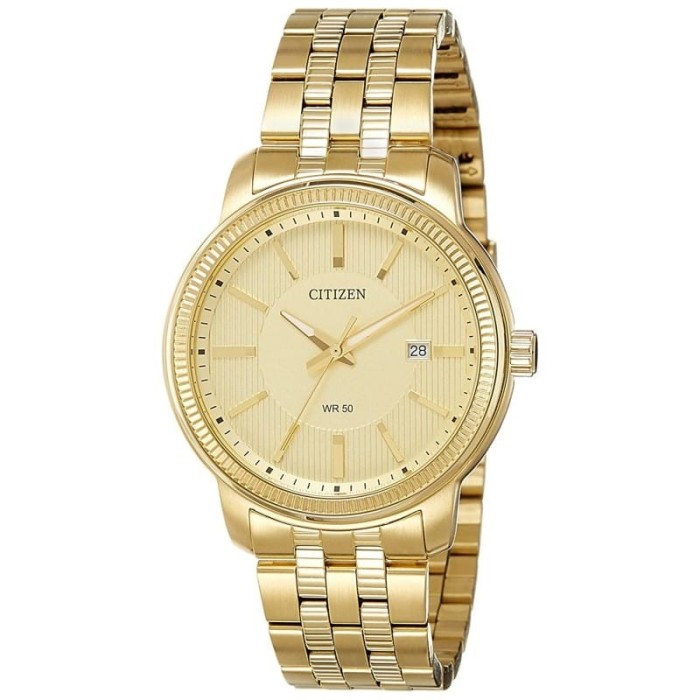 Relógio Citizen WR50 Para Homem Em Dourado | ByteNova