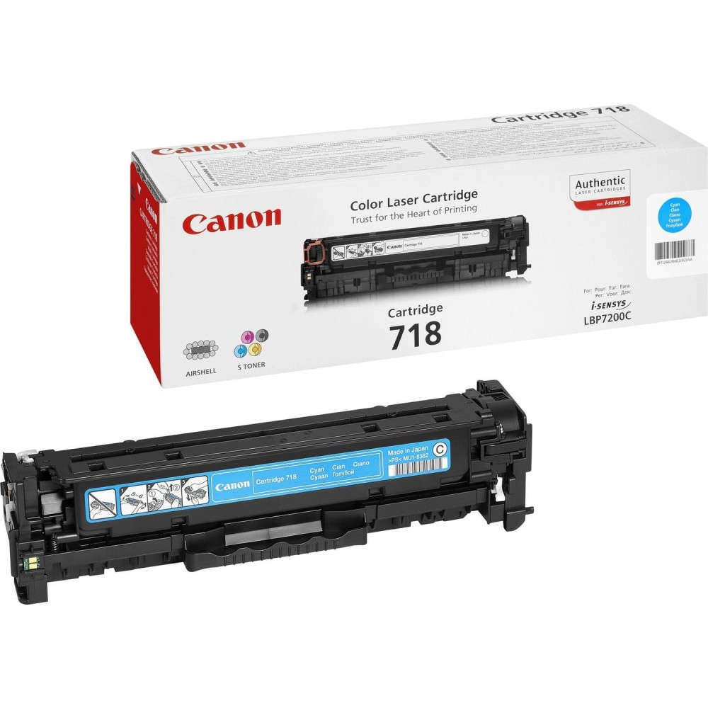 Toner Cartridge 718 Ciano | ByteNova