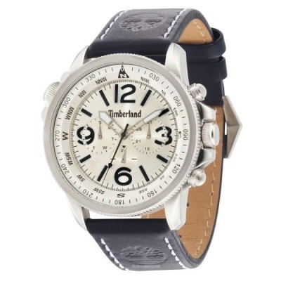 Relógio Timberland Campton Para Homem Em Metal/Couro | ByteNova