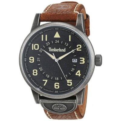 Relógio Timberland Cohasset Para Homem Em Preto/Couro | ByteNova