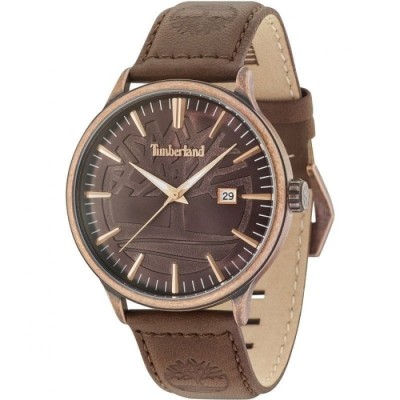 Relógio Timberland Edgemount Para Homem Em Castanho/Couro | ByteNova