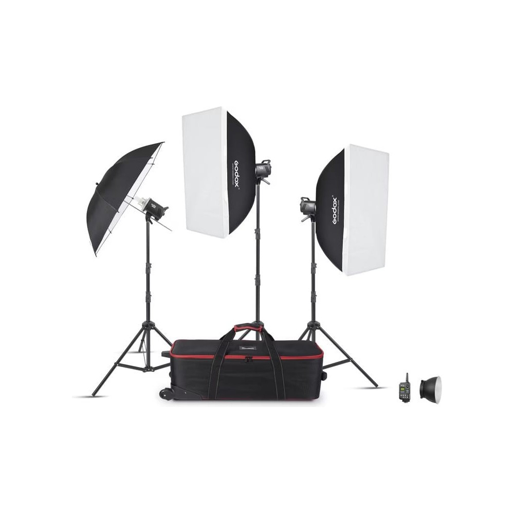 Godox Kit Flash MS300V-D (3xMS300) D243451 | ByteNova