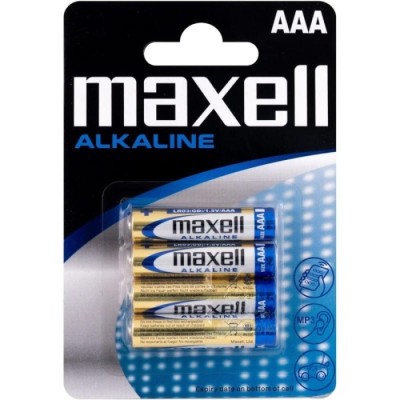 Pilha Alcalina LR3-1.5V-Aaa Cx C/4 Maxell | ByteNova