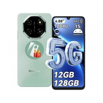 Smartphone Blackview Shark 6 5G 4GB+128GB Verde | ByteNova
