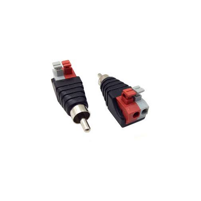 Conector Rca Macho 2 Parafuso | ByteNova