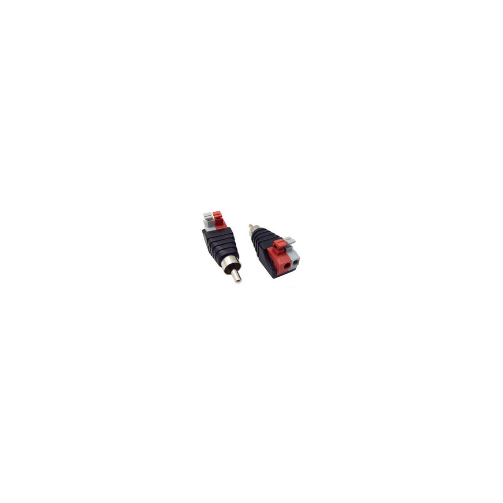 Conector Rca Macho 2 Parafuso | ByteNova