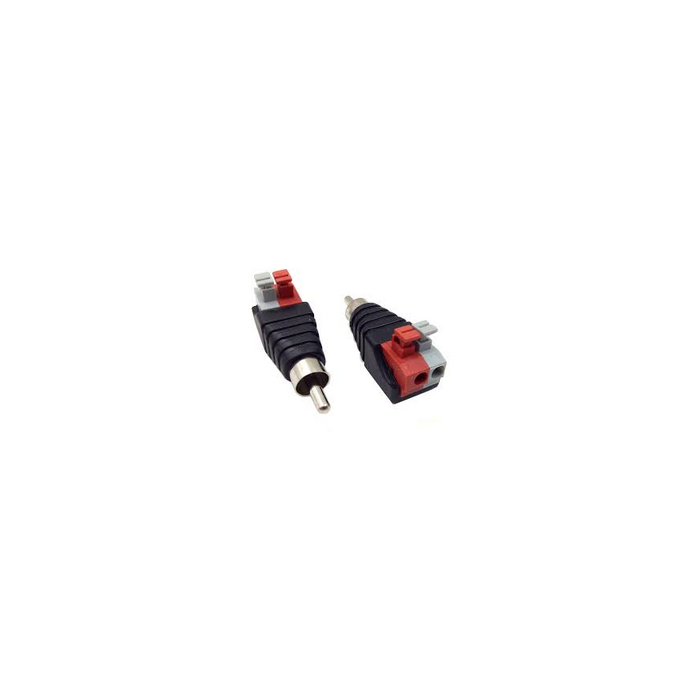 Conector Rca Macho 2 Parafuso | ByteNova
