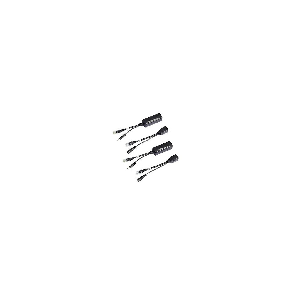 POE Injector Passivo e Kit Spliter 24V 100M | ByteNova