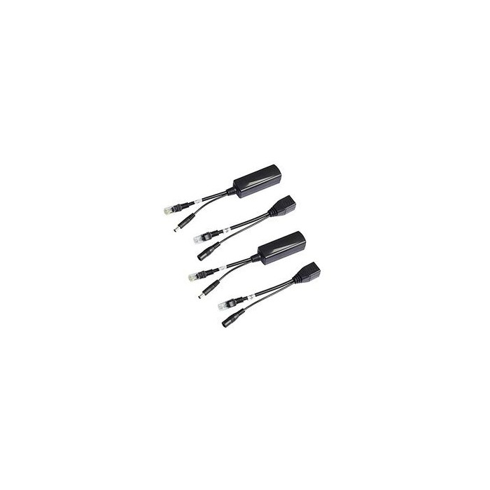 POE Injector Passivo e Kit Spliter 24V 100M | ByteNova