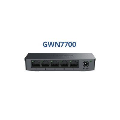 Switch Grandstream 5 Portas 10/100/1000MBPS Plastico | ByteNova