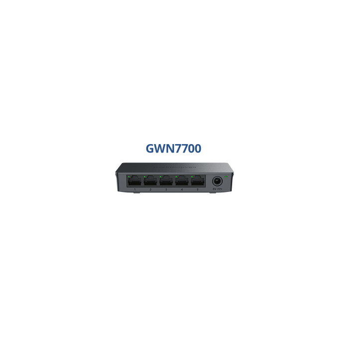 Switch Grandstream 5 Portas 10/100/1000MBPS Plastico | ByteNova