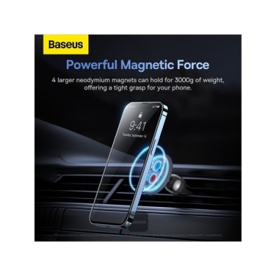 Suporte Baseus P/smartphone C01 Magnetic Preto | ByteNova
