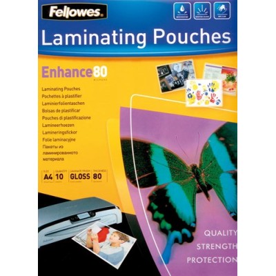 Bolsas Plastific.fellowes 80MIC A4/10 | ByteNova