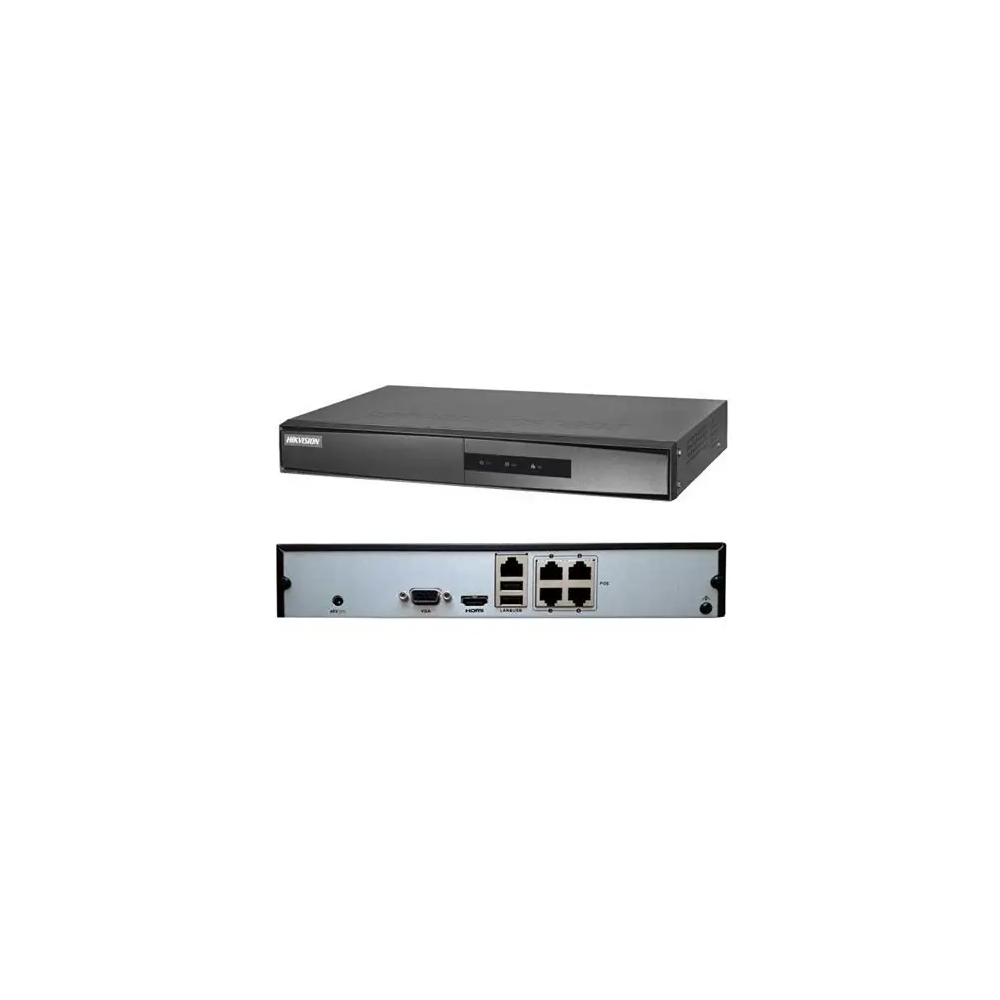 4-ch Mini 1U 4 PoE NVR | ByteNova