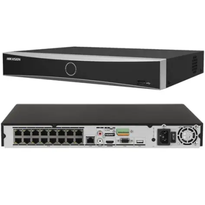16-ch PoE 1U K Series AcuSense 4K NVR | ByteNova