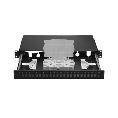 Bandeja de Fibra 1U 19″ Telescop. 24SC SX | ByteNova