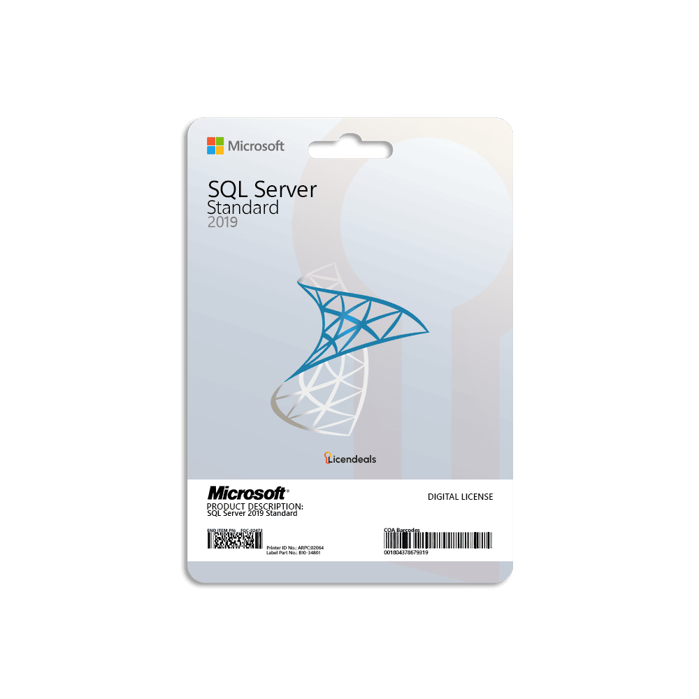 Microsoft SQL Server 2019 Standard Licença Digital | ByteNova