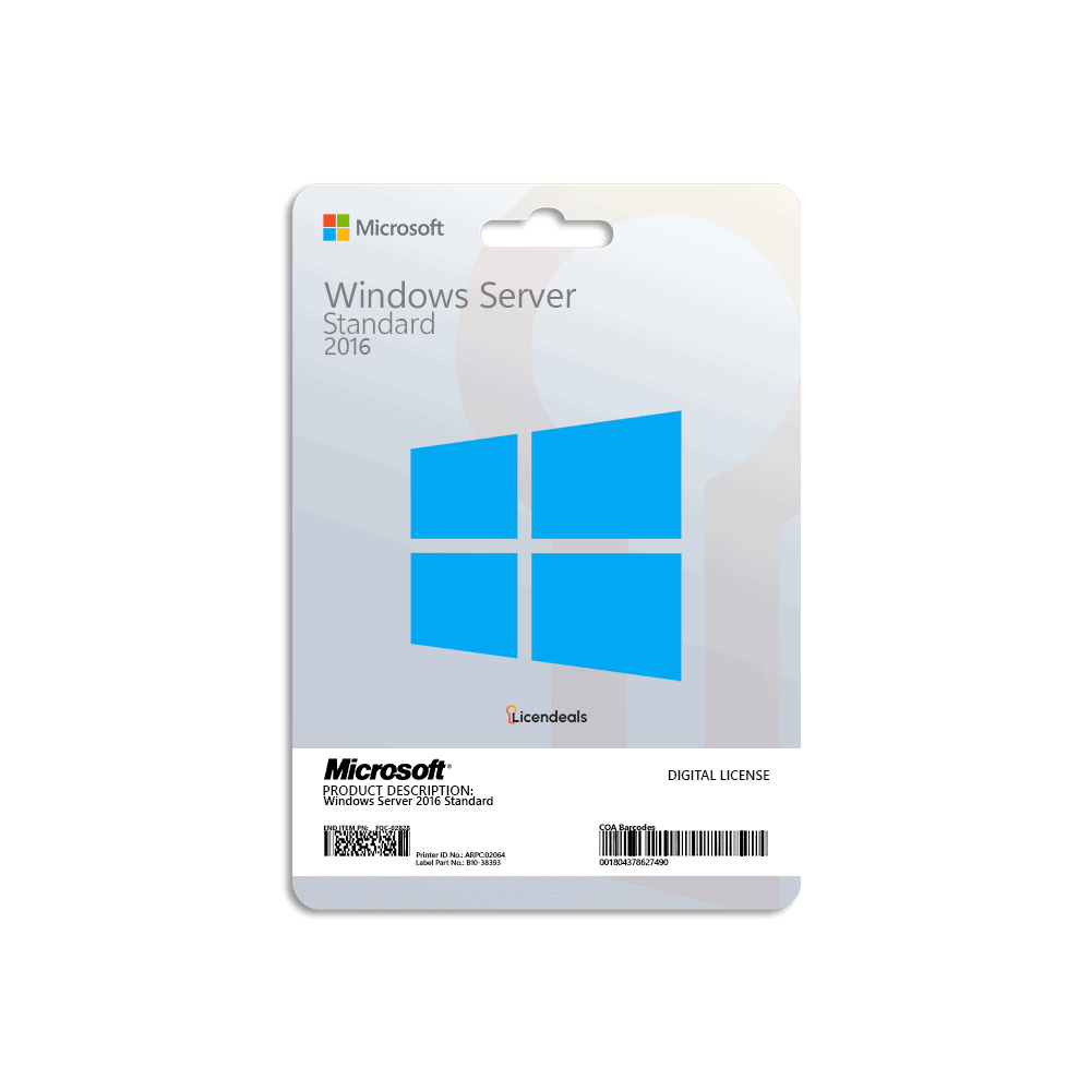Windows Server 2016 Standard Digital License | ByteNova