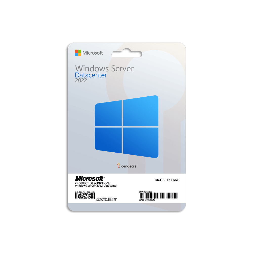 Windows Server 2022 Datacenter Licença Digital | ByteNova