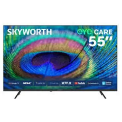 TV 55″ Smart Skyworth LED 4K Google Hdmi/usb/av/rf/lan/opt | ByteNova