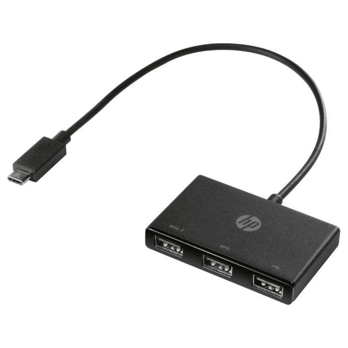Hub USB-C HP To 3 x USB-a | ByteNova