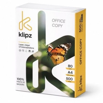 Papel Fotocopia A4 Klipz 80G Branco | ByteNova