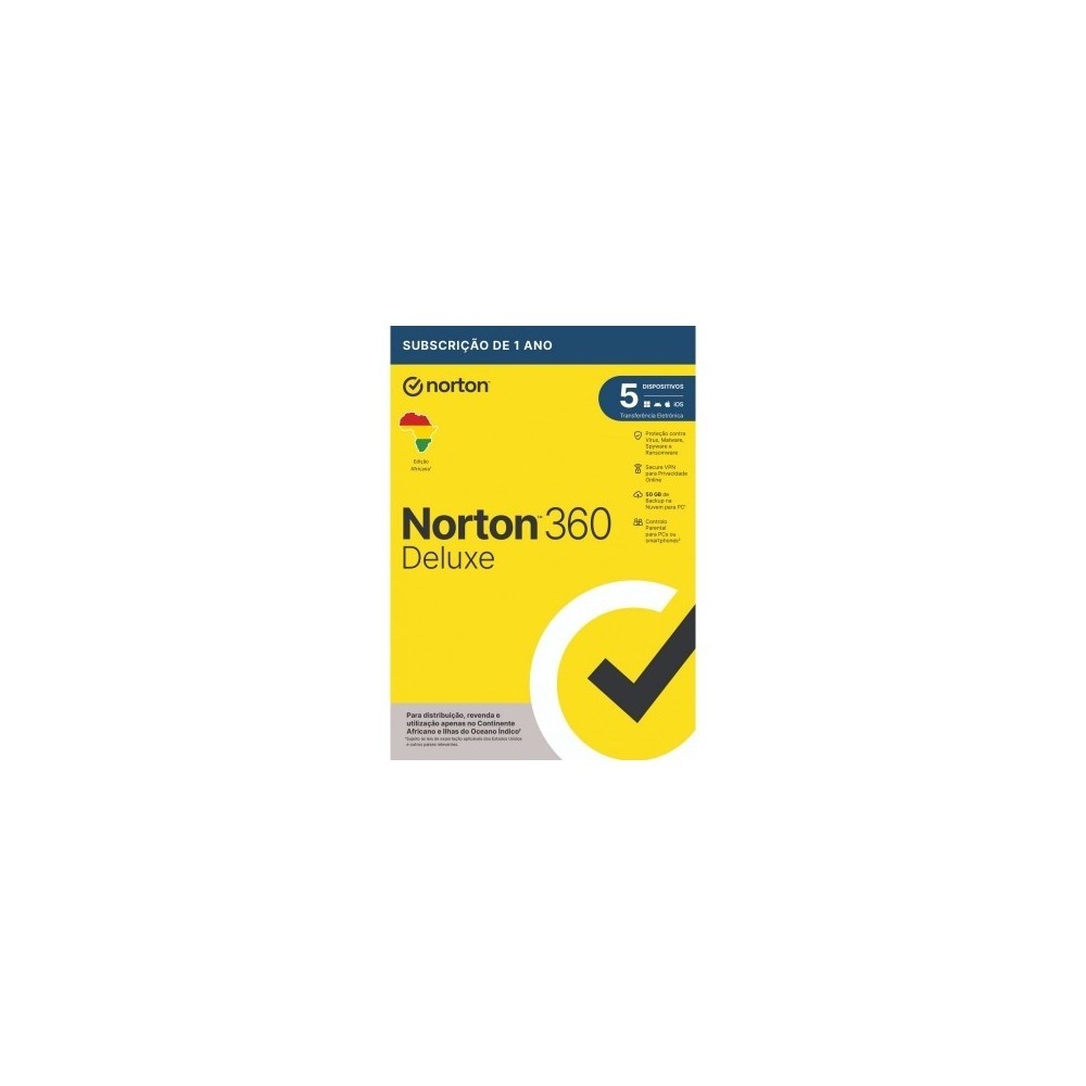 Sw Antivirus Norton 360 Deluxe 1 User 5 Device – Esd | ByteNova
